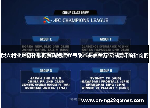 澳大利亚足协杯加时赛规则流程与战术要点全方位深度详解指南的